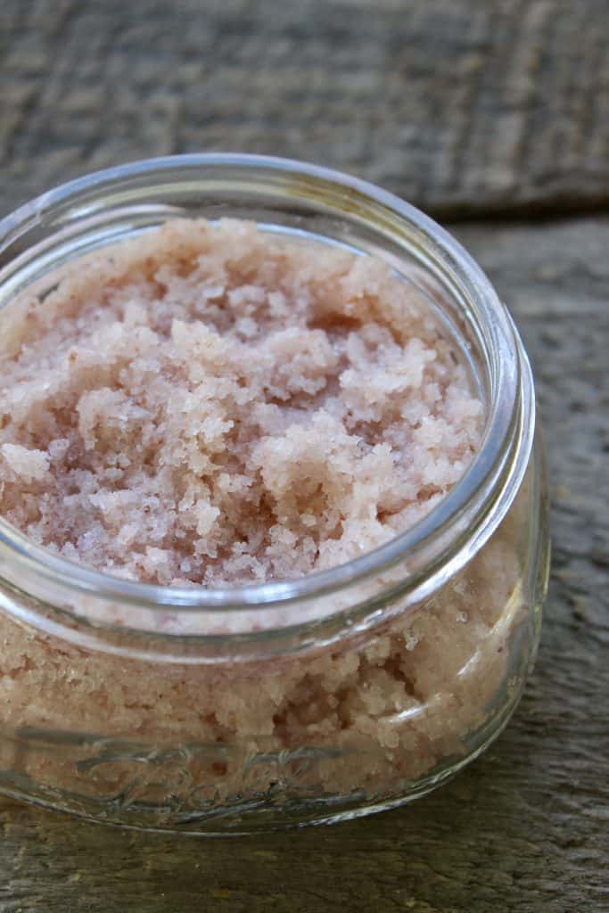 how to make Himalayan salt body scrub